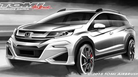 Ini Modifikasi Honda BR-V Karya Tomi Airbrush