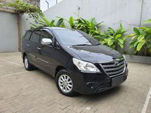 FS Toyota grand innova E 2.5 diesel MT NIK 2014 Pemakaian 2015 Hitam Plat D bandung kotamadya NO PR siap pakai Full original pajak panjang istimewa