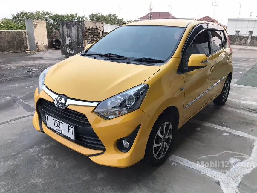 Jual Mobil Toyota Agya 2018 G 1.2 di Jawa Barat Manual Hatchback Kuning Rp 100.000.000