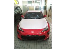 LANGKA Toyota FT 86 AT TRD RED 2018 1 unit aja