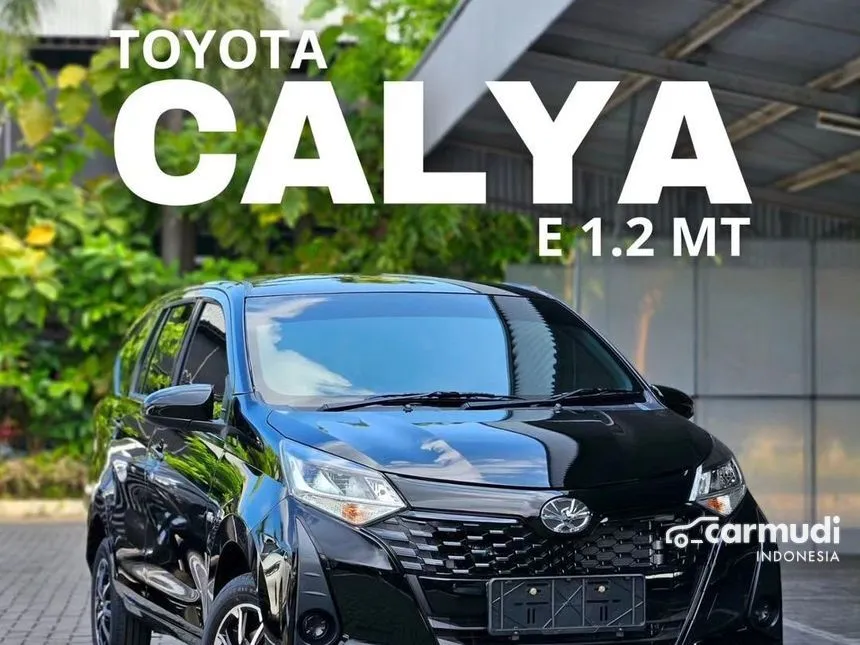 Jual Mobil Toyota Calya 2024 E 1.2 di Jawa Barat Manual MPV Hitam Rp 150.400.000