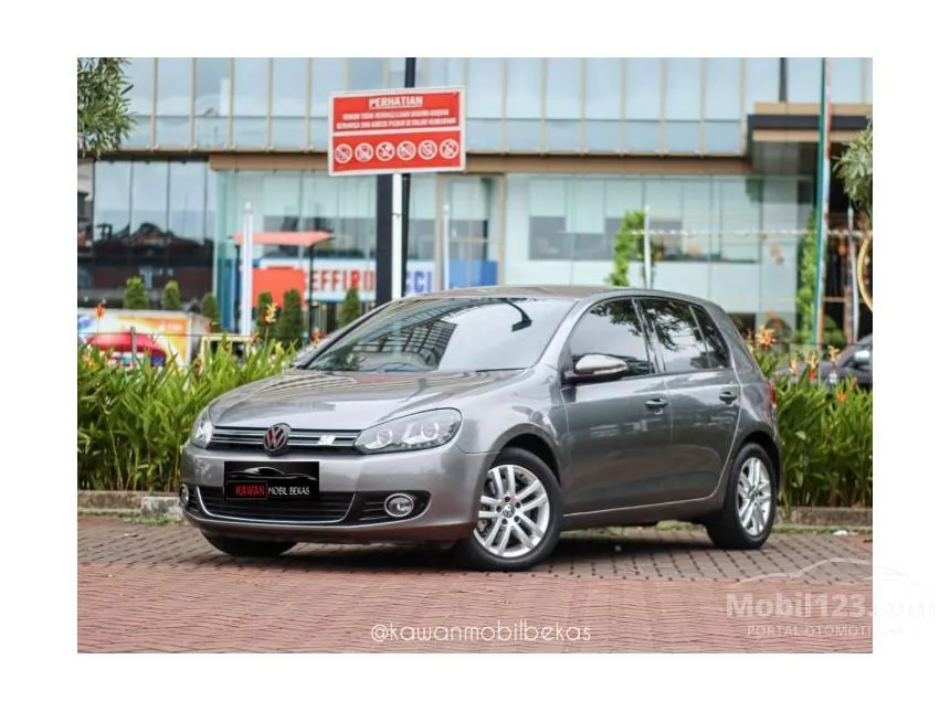 Jual Mobil Volkswagen Golf 2011 TSI 1.4 di Banten Automatic Hatchback Abu