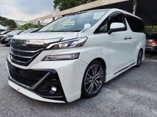 2016 Toyota Vellfire 2.5 ZG COVER LEATHER SUNROOF FULL ALPINE MONITOR MODELLISTA KIT