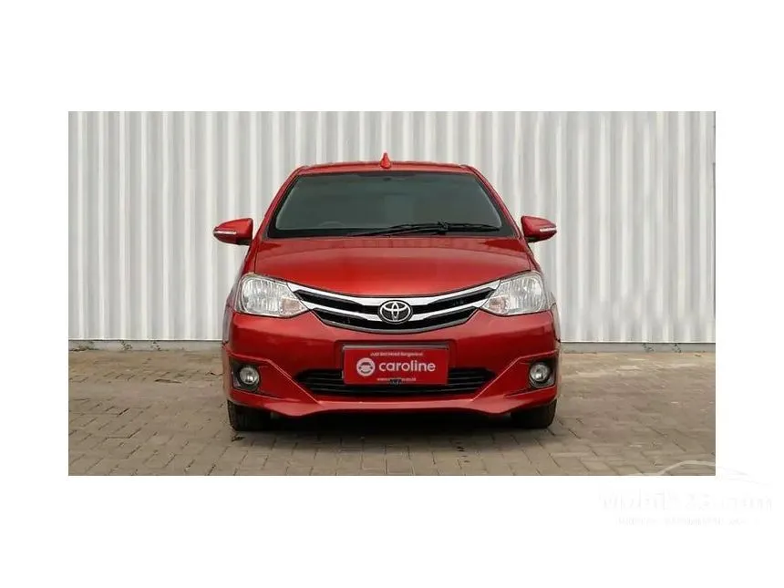 Jual Mobil Toyota Etios Valco 2015 G 1.2 di Jawa Barat Manual Hatchback Merah Rp 110.000.000