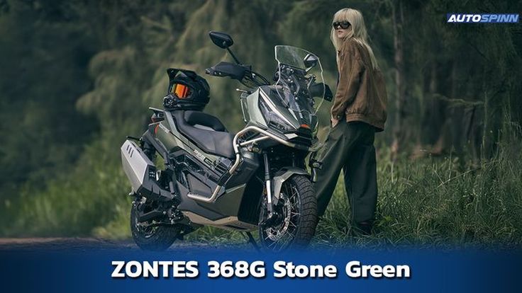 เปิดตัว Zontes 368G สีใหม่ Stone Green สเปกและราคา อย่างเป็นทางการ
