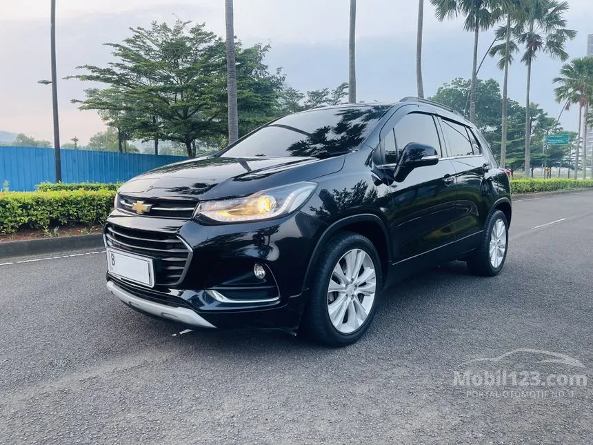 Jual Mobil Chevrolet Trax 2018 Premier 1.4 di Banten Automatic SUV Hitam Rp 169.500.000