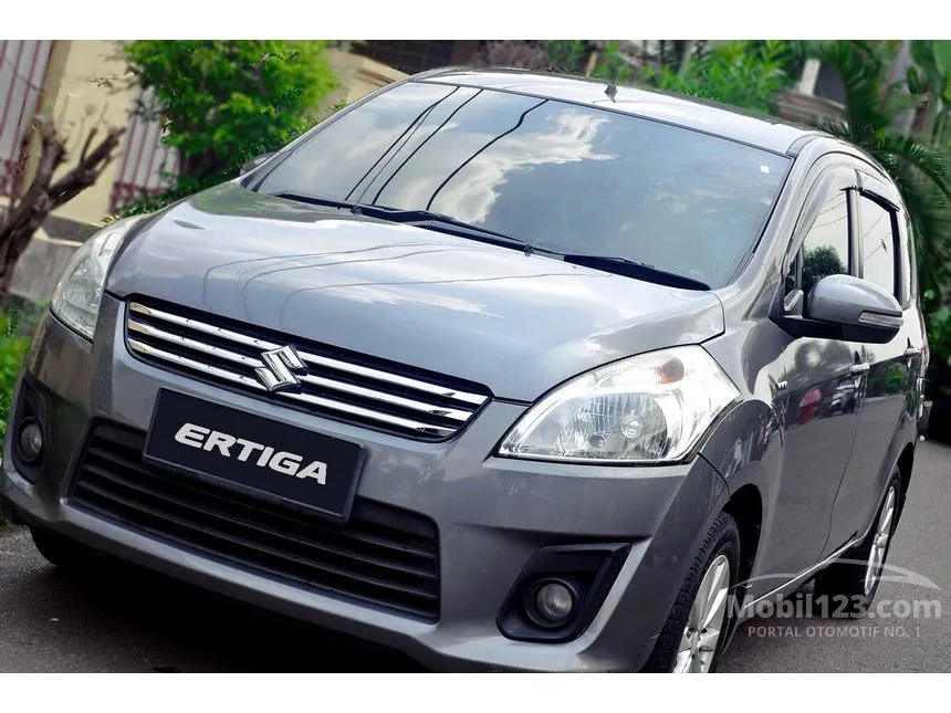 Jual Mobil Suzuki Ertiga 2014 GX 1.4 di DKI Jakarta Automatic MPV Abu