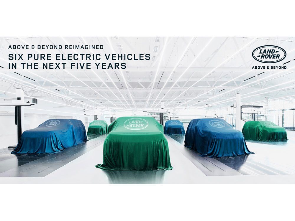 Land Rover akan Luncurkan 5 Model Mobil Listrik Murni