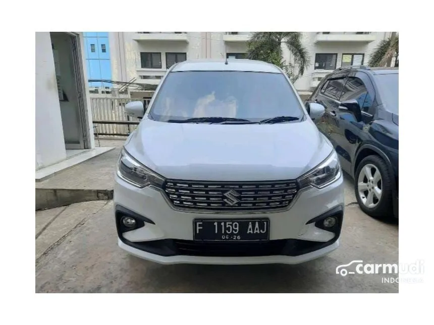 Jual Mobil Suzuki Ertiga 2021 GX 1.5 di Jawa Barat Automatic MPV Putih Rp 195.000.000