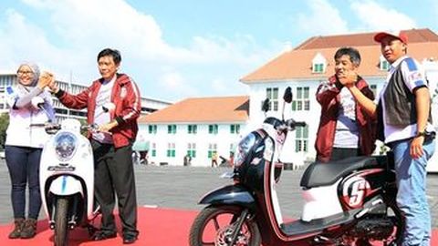 Skutik Honda Digeber Jawa-Bali-Lombok
