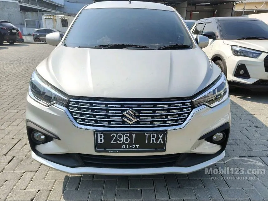 Jual Mobil Suzuki Ertiga 2021 GL 1.5 di Banten Manual MPV Silver Rp 160.000.000