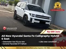 2025 Hyundai Santa Fe 1.6 Calligraphy HEV SUV Hybrid 6 Seat AT Putih NIK 2025 [LOW KM]