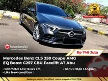 2018 Mercedes-Benz CLS350 2.0 AMG Line Coupe Coupe EQ Boost C257 CBU Facelift AT 2018 [ KM LOW ]