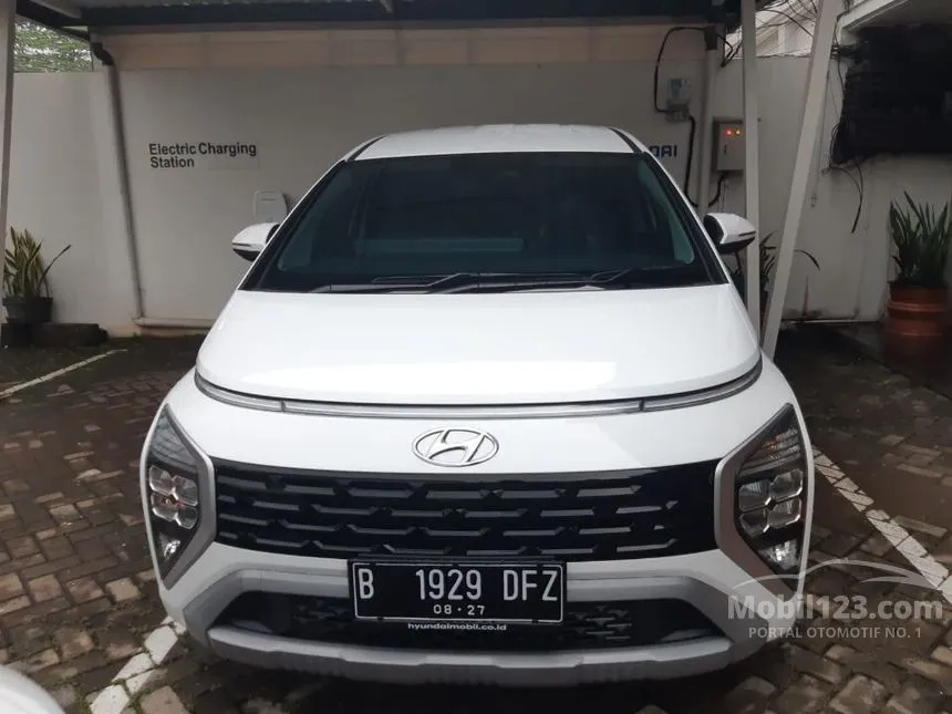 Jual Mobil Hyundai Stargazer 2024 Prime 1.5 di DKI Jakarta Automatic Wagon Putih Rp 293.000.000