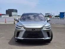 2023 Lexus RX 350h 2.5 Luxury SUV Sonic Titanium on Brown Odo 20 Rb (TERMURAH)