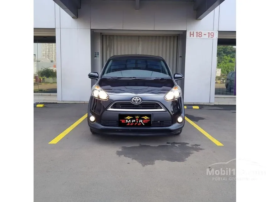 Jual Mobil Toyota Sienta 2017 V 1.5 di DKI Jakarta Automatic MPV Hitam Rp 158.000.000