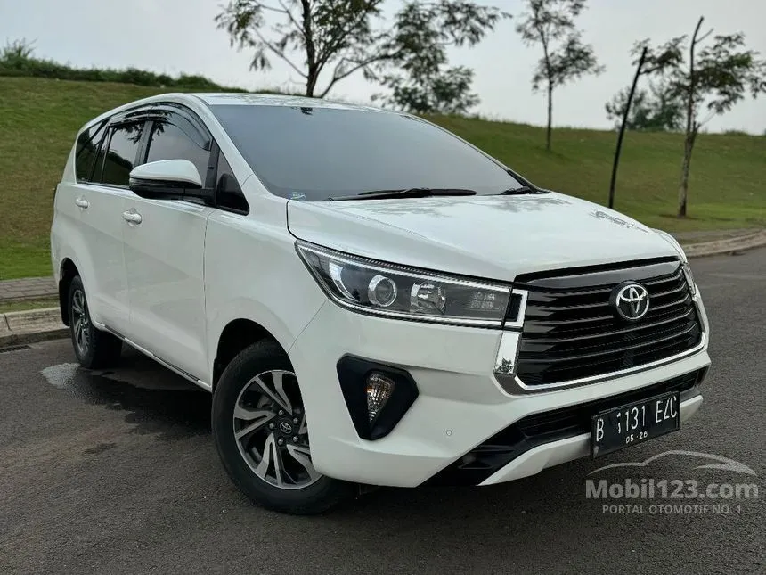 Jual Mobil Toyota Kijang Innova 2021 V 2.4 di DKI Jakarta Automatic MPV Putih Rp 399.000.000