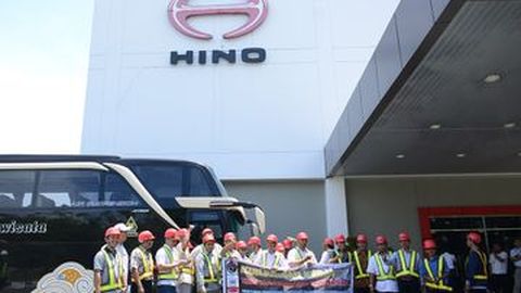 DPD Organda DIY Sambangi Pabrik Hino