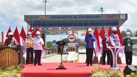 Jokowi Resmikan Tol Pertama di Aceh