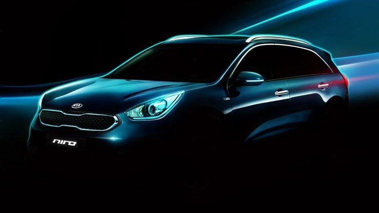 Production Kia Niro Teased – A Hybrid-only SUV 
