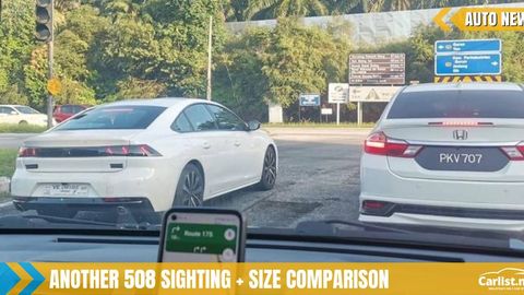 Spotted: Peugeot 508 Testing in Gurun