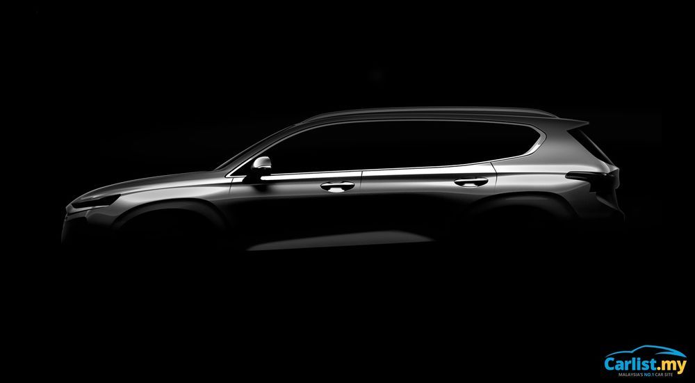 Hyundai Teases First Image Of The Fourth-Generation Santa Fe