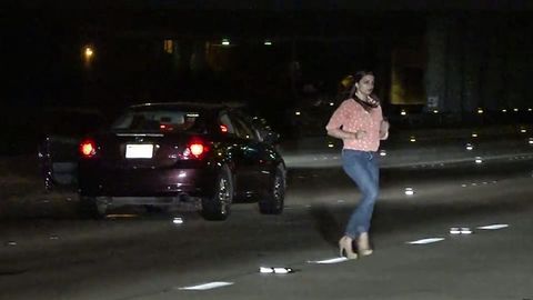 Video: Don't Drive Drunk Or You'll Walk Onto The Highway And Not Even Care