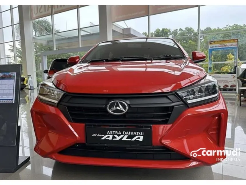 Jual Mobil Daihatsu Ayla 2024 X 1.0 di Jawa Barat Automatic Hatchback Marun Rp 170.000.000