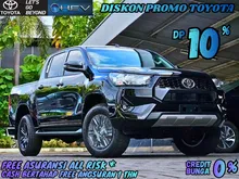2026 Toyota Hilux 2.4 G Double Cab 4X4 Pickup, READY STOCK, DP 40JTAN, PROMO BERLIMPAH, CREDIT BUNGA 0, DISKON SPESIAL PENGAMBILAN LEBIH DARI 2 UNIT,