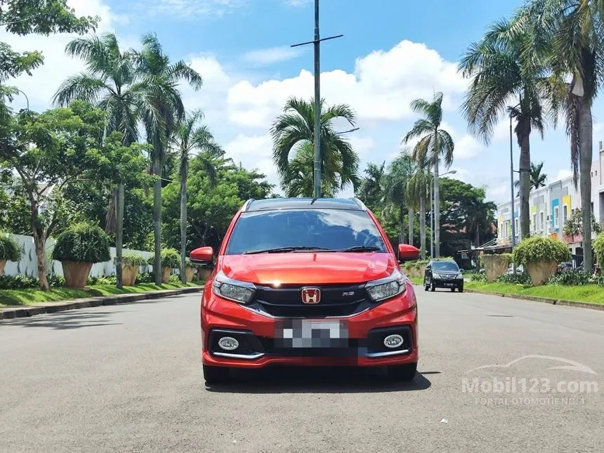 Jual Mobil Honda Mobilio 2018 RS 1.5 di Banten Automatic MPV Orange Rp 175.000.000