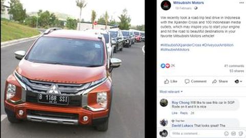 Mitsubishi Xpander Cross Dikomentari Warganet Dunia: Bring It to America