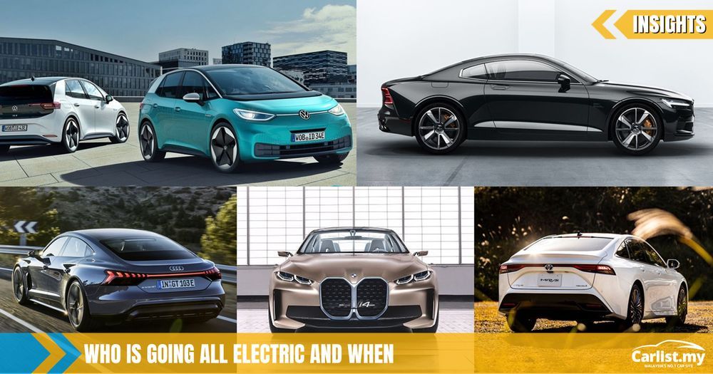 When Is Your Favourite Car Manufacturer Going 100 Percent Electric?

