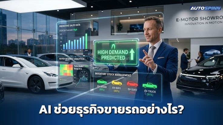 AI จะปฏิวัติโชว์รูมและศูนย์บริการสู่ยุคอัจฉริยะได้อย่างไร?