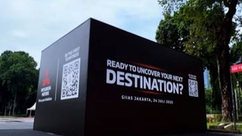 Mystery Box yang Diduga Kampanye Peluncuran Mobil Baru Mitsubishi Muncul di 3 Lokasi
