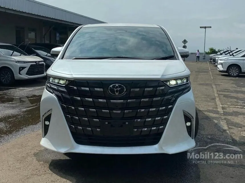 Jual Mobil Toyota Alphard 2024 HEV (Non Premium Color) 2.5 di Banten Automatic MPV Putih Rp 1.216.000.000