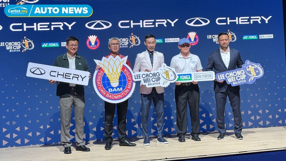Chery Malaysia sponsors inaugural Lee Chong Wei Cup youth badminton tournament with RM100k prize