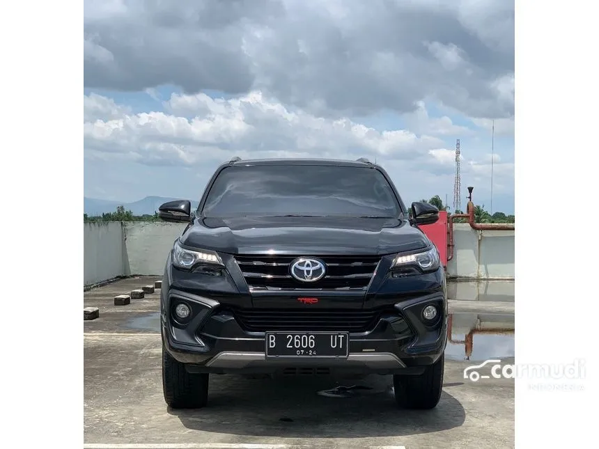 Jual Mobil Toyota Fortuner 2019 TRD 2.4 di DKI Jakarta Automatic SUV Hitam Rp 395.000.000