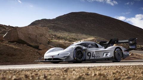 Volkswagen I.D. R Pikes Peak Attempts To Set New Goodwood Record