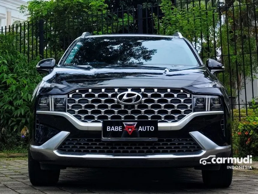 Jual Mobil Hyundai Santa Fe 2022 Signature 2.5 di DKI Jakarta Automatic SUV Hitam Rp 399.000.000