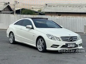 2012 Mercedes-Benz E200 1.8 AMG CGI BlueEFFICIENCY Coupe