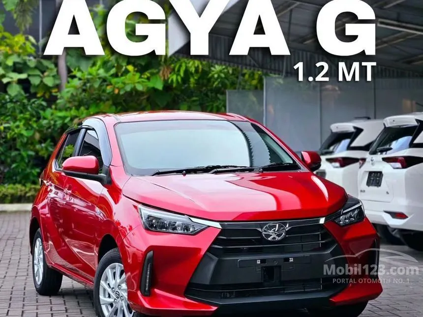 Jual Mobil Toyota Agya 2025 G 1.2 di Jawa Barat Manual Hatchback Merah Rp 165.000.000