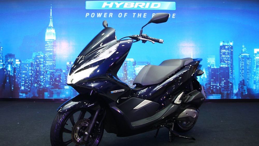 New Honda PCX Hybrid ครงแรกกบมอเตอรไซค มอเตอรไซคเปดตวใหม