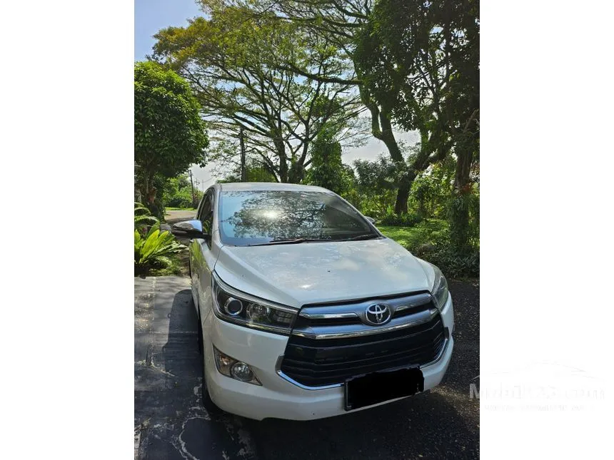 Jual Mobil Toyota Kijang Innova 2017 Q 2.0 di Banten Automatic MPV Putih Rp 275.000.000