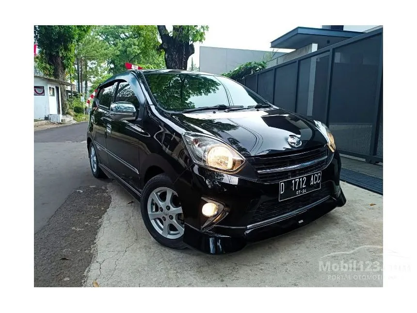 Jual Mobil Toyota Agya 2014 TRD Sportivo 1.0 di Jawa Barat Automatic Hatchback Hitam Rp 99.000.000