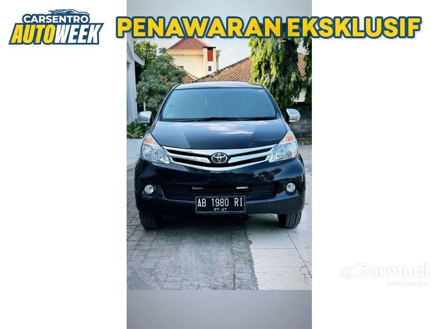 Jual Mobil Toyota Avanza 2012 E 1.3 di Jawa Tengah Manual MPV Hitam Rp 119.000.000
