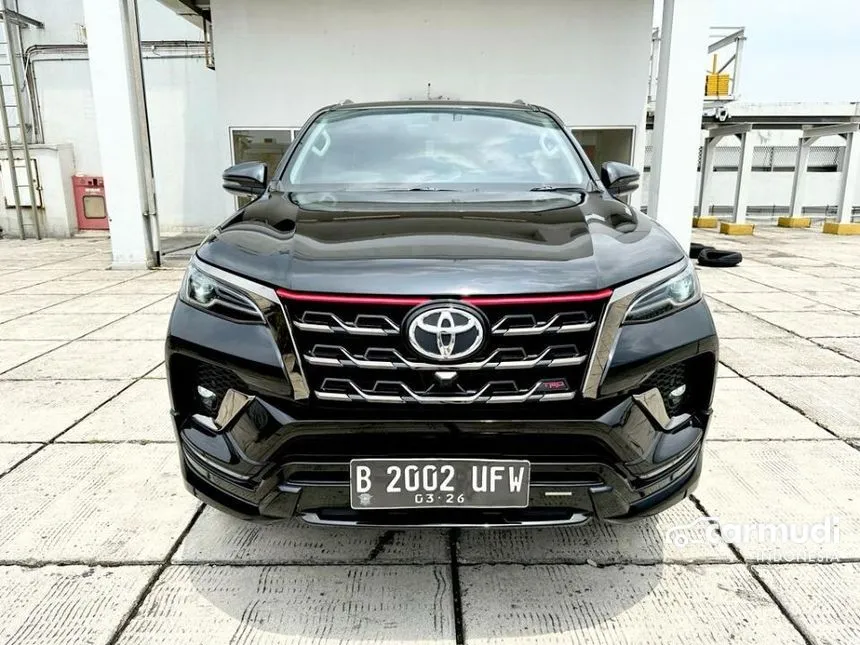 Jual Mobil Toyota Fortuner 2021 TRD 2.4 di DKI Jakarta Automatic SUV Hitam Rp 470.000.000