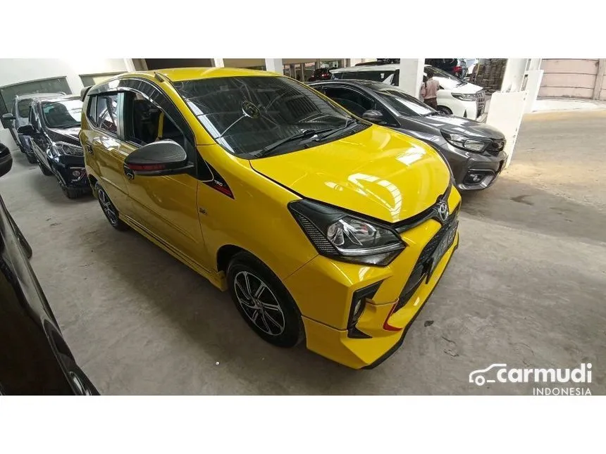 Jual Mobil Toyota Agya 2021 TRD 1.2 di Banten Automatic Hatchback Kuning Rp 139.000.000