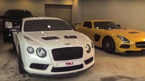 VIDEO: TMJ’s Drool-Worthy Entourage Of Cars Seen As They Exit KL Hotel