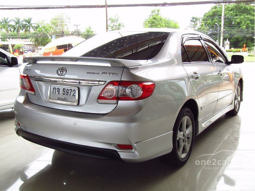 Toyota Corolla Altis  2012  G 2 0 in  Automatic 