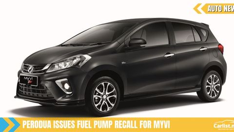 Perodua Issue Fuel Pump Recall for Myvi